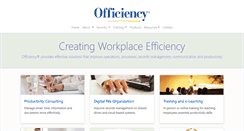 Desktop Screenshot of officiency.com